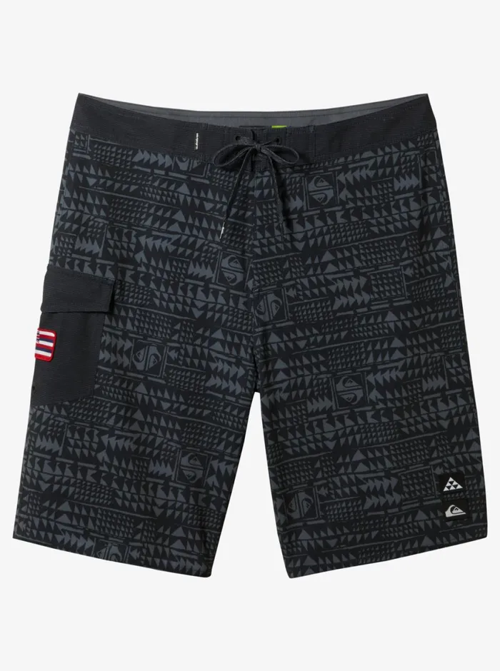 Quiksilver Surfsilk Hawaii 21034 Boardshorts Black Mens Boardshorts
