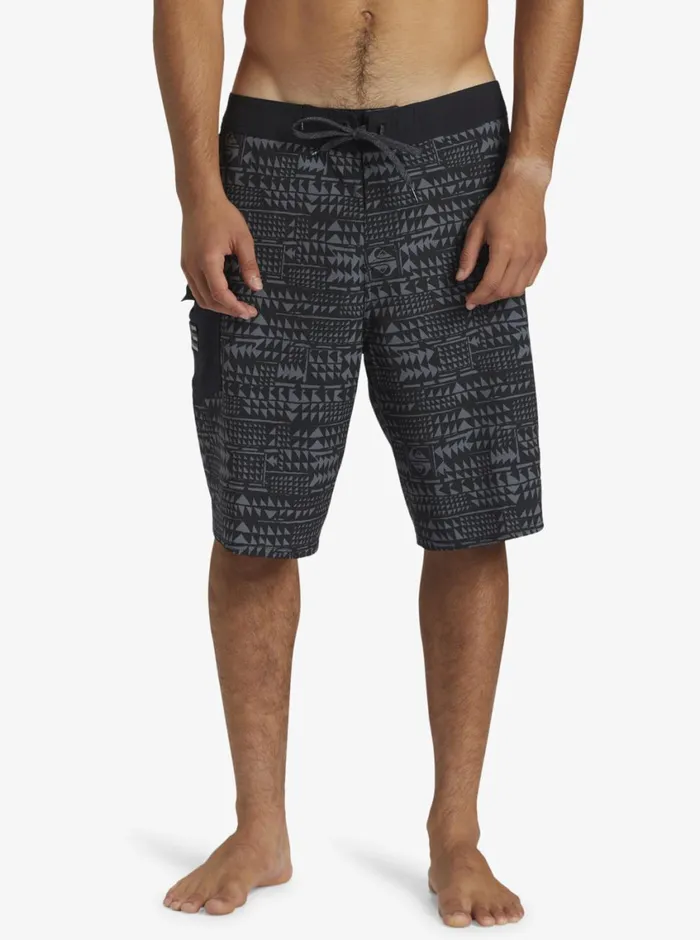 Quiksilver Surfsilk Hawaii 21034 Boardshorts Black Mens Boardshorts
