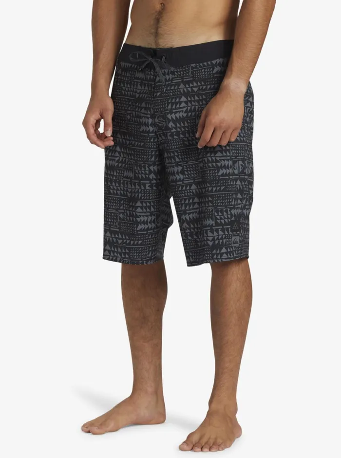 Quiksilver Surfsilk Hawaii 21034 Boardshorts Black Mens Boardshorts