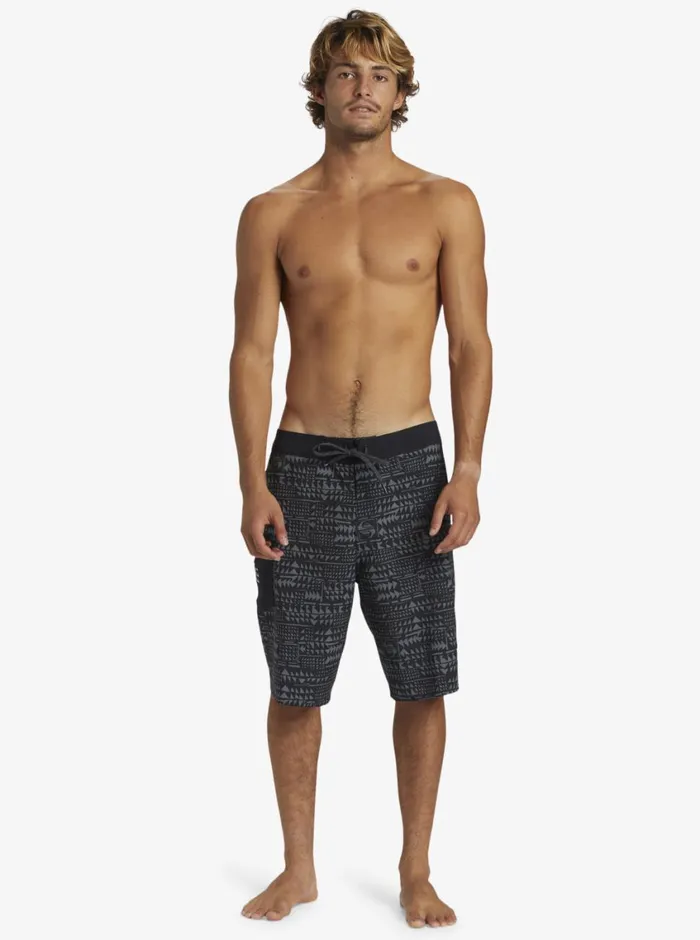 Quiksilver Surfsilk Hawaii 21034 Boardshorts Black Mens Boardshorts