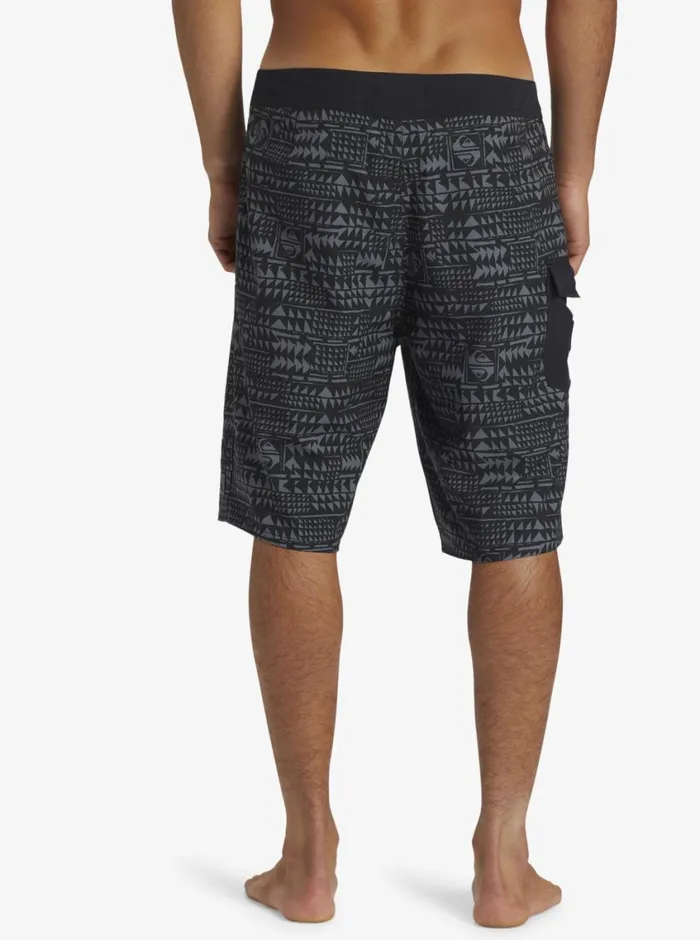 Quiksilver Surfsilk Hawaii 21034 Boardshorts Black Mens Boardshorts