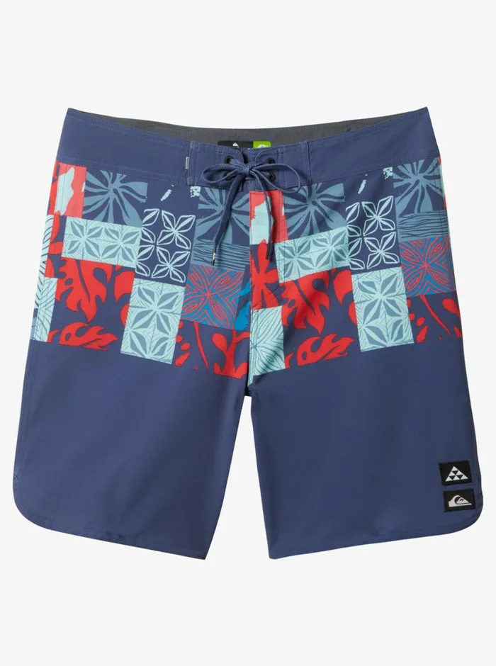 Quiksilver Surfsilk Hawaii Blocked 19034 Boardshorts Crown Blue Mens Boardshorts Quiksilver Surfsilk Hawaii Blocked 19034 Boardshorts Crown Blue Mens Boardshorts