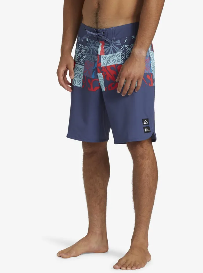 Quiksilver Surfsilk Hawaii Blocked 19034 Boardshorts Crown Blue Mens Boardshorts Quiksilver Surfsilk Hawaii Blocked 19034 Boardshorts Crown Blue Mens Boardshorts