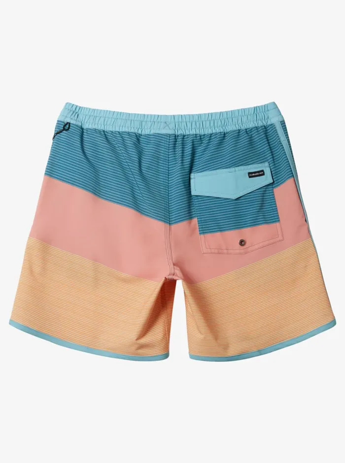 Quiksilver Surfsilk Tijuana Volley 17034 Elastic Waist Shorts Canyon Clay Mens Elastic Waist Quiksilver Surfsilk Tijuana Volley 17034 Elastic Waist Shorts Canyon Clay Mens Elastic Waist