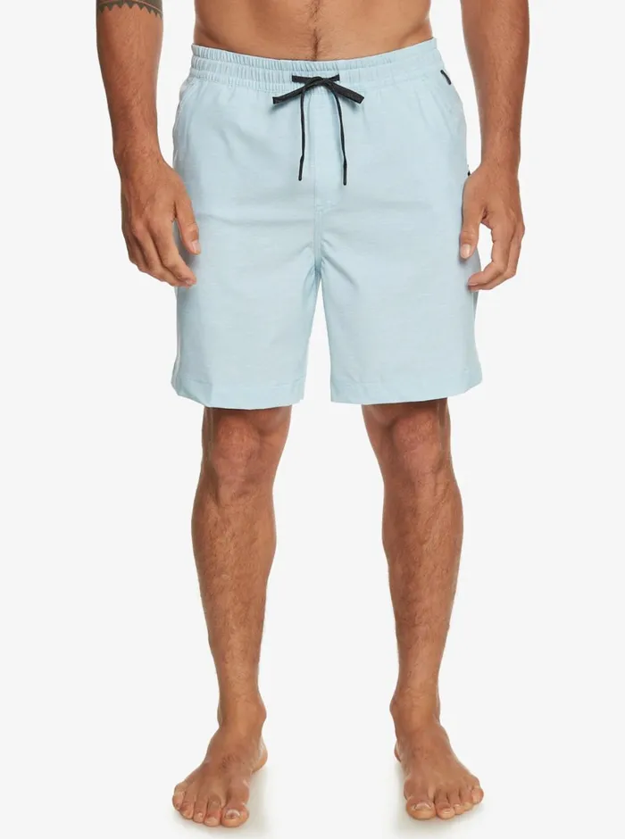 Quiksilver Taxer Heather 18034 Amphibian Boardshorts Sky Blue Heather Mens Shorts and Amphibians Quiksilver Taxer Heather 18034 Amphibian Boardshorts Sky Blue Heather Mens Shorts and Amphibians