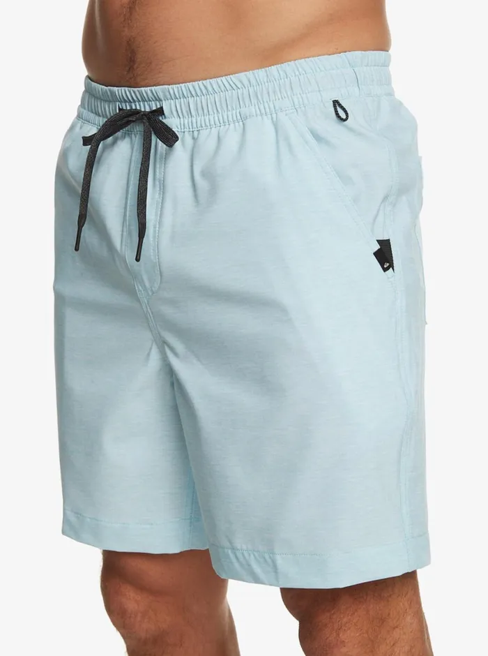 Quiksilver Taxer Heather 18034 Amphibian Boardshorts Sky Blue Heather Mens Shorts and Amphibians Quiksilver Taxer Heather 18034 Amphibian Boardshorts Sky Blue Heather Mens Shorts and Amphibians