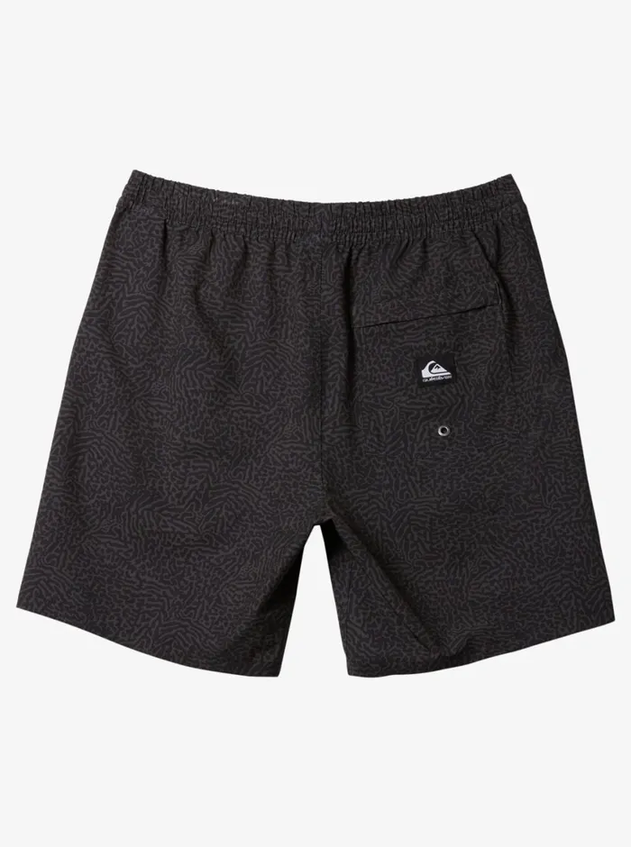 Quiksilver Taxer Print Amphibian 18034 Hybrid Shorts Black Mens Shorts and Amphibians Quiksilver Taxer Print Amphibian 18034 Hybrid Shorts Black Mens Shorts and Amphibians