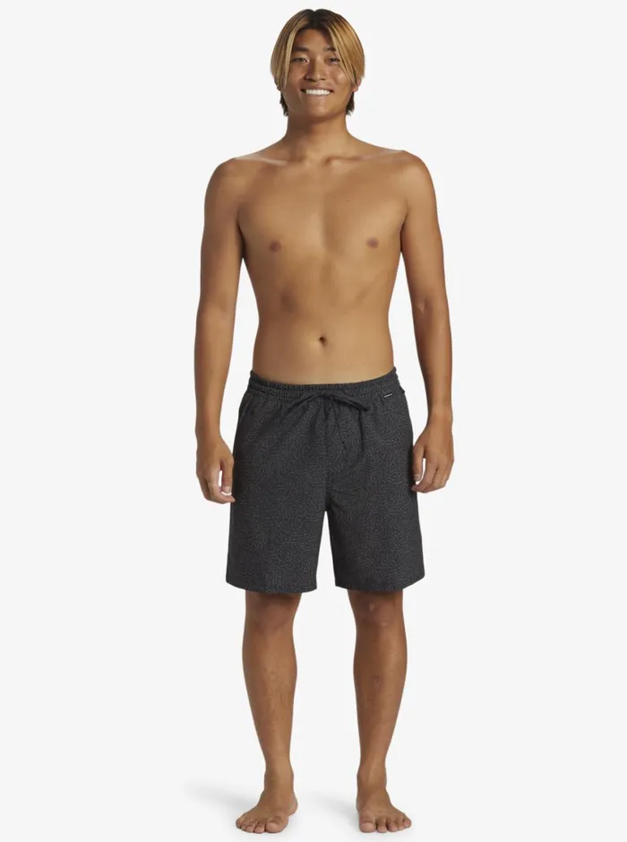 Quiksilver Taxer Print Amphibian 18034 Hybrid Shorts Black Mens Shorts and Amphibians Quiksilver Taxer Print Amphibian 18034 Hybrid Shorts Black Mens Shorts and Amphibians