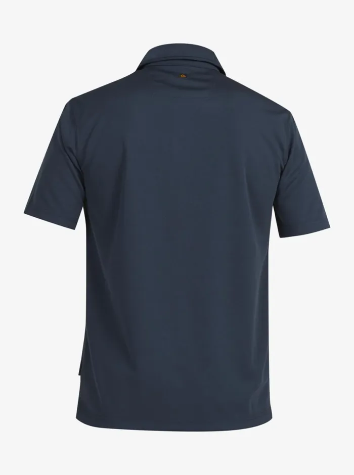Quiksilver Water Short Sleeve Polo Shirt Midnight Navy MensWaterman Shirts and Polos Quiksilver Water Short Sleeve Polo Shirt Midnight Navy MensWaterman Shirts and Polos