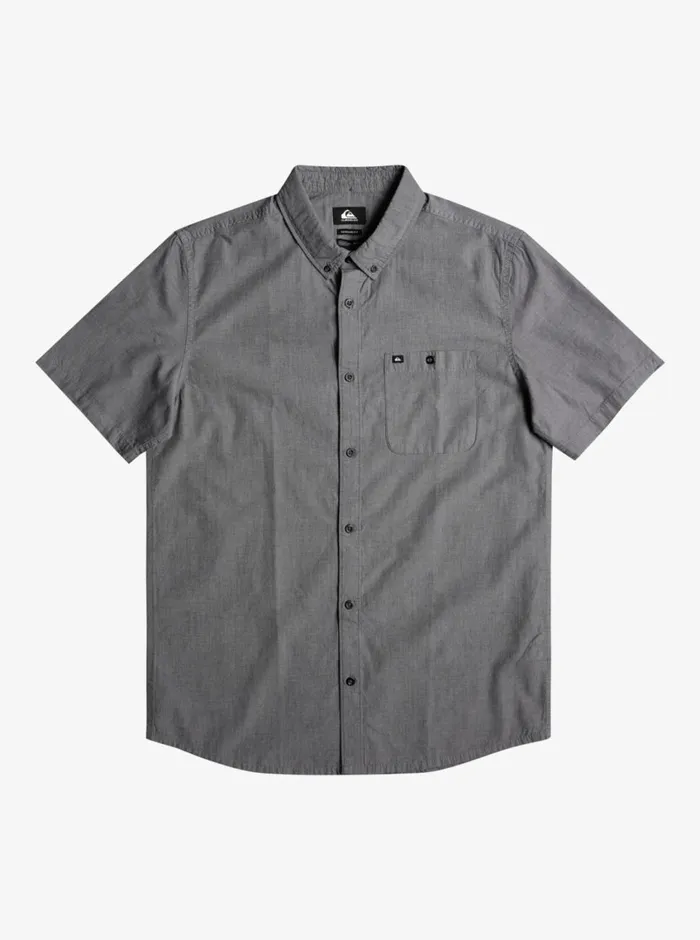 Quiksilver Winfall Short Sleeve Shirt Black Mens Shirts and Polos