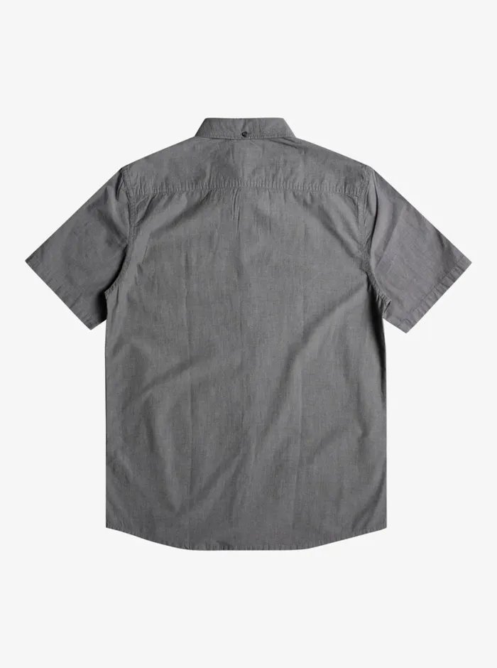 Quiksilver Winfall Short Sleeve Shirt Black Mens Shirts and Polos