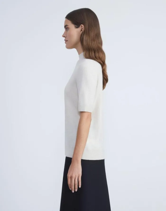 Ready To Wear Cashmere Mockneck Sweater Black Lafayette 148 New York Sweaters and Knits