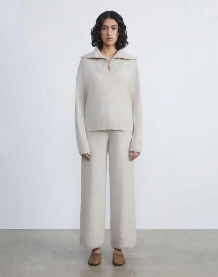 Ready To Wear Cashmerino Wide Leg Pant Black Lafayette 148 New York Pants and Shorts
