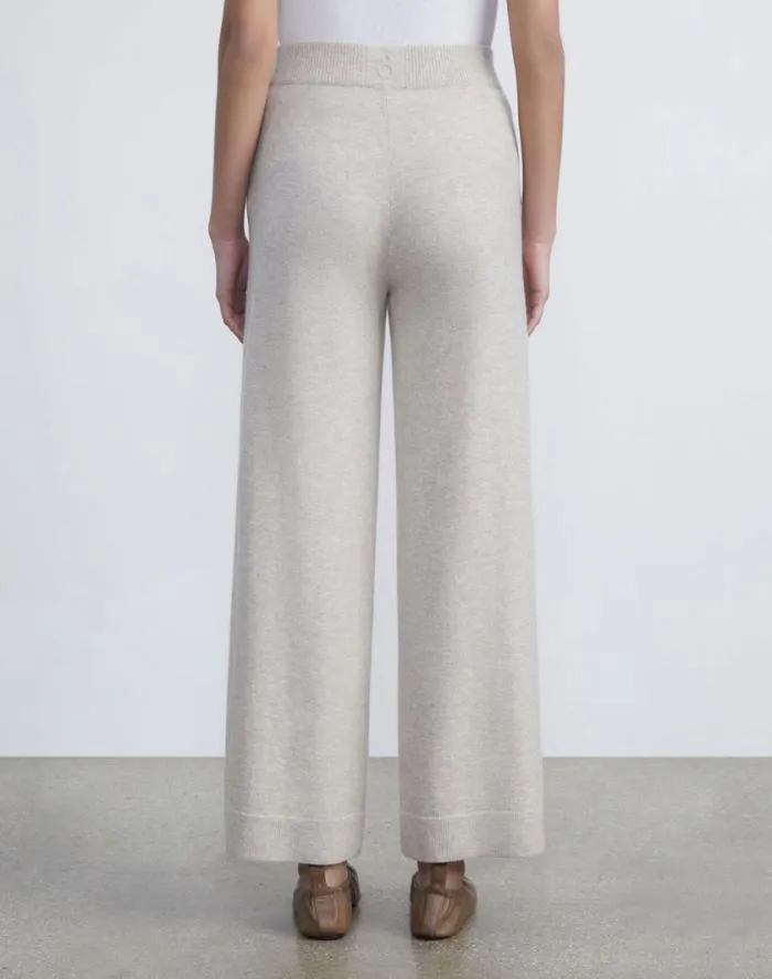 Ready To Wear Cashmerino Wide Leg Pant Black Lafayette 148 New York Pants and Shorts