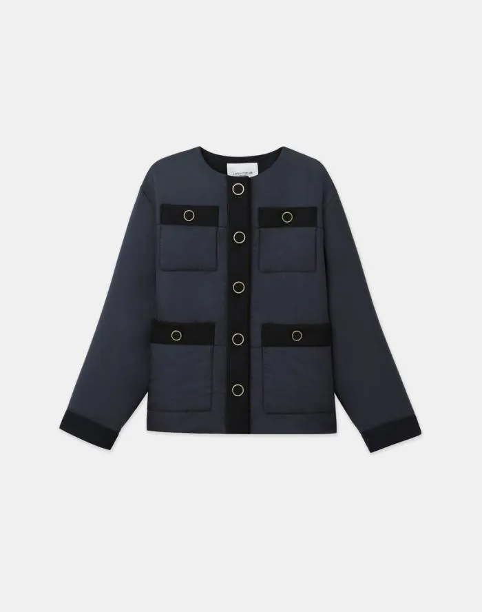 Ready To Wear Regenerated Poly Tech Quilted Jacket Black Lafayette 148 New York Jackets and Blazers Ready To Wear Regenerated Poly Tech Quilted Jacket Black Lafayette 148 New York Jackets and Blazers