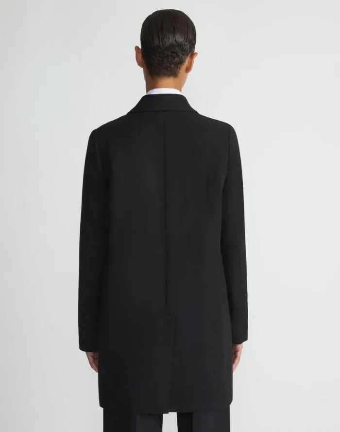 Ready To Wear Responsible Finesse Crepe Shawl Collar Jacket Black Lafayette 148 New York Jackets and Blazers