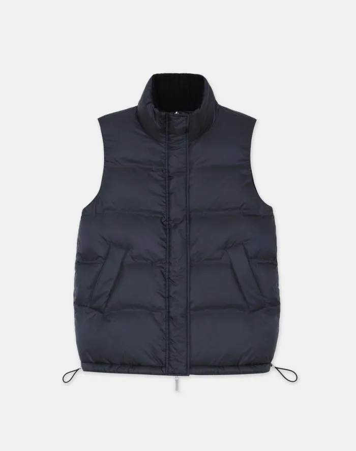 Ready To Wear Wool Knit and Quilted Down Reversible Vest Black Lafayette 148 New York Jackets and Blazers Ready To Wear Wool Knit and Quilted Down Reversible Vest Black Lafayette 148 New York Jackets and Blazers