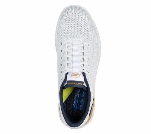 Relaxed Fit Corliss 8211 Dorset White Men SKECHERS SlipOn