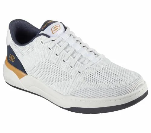 Relaxed Fit Corliss 8211 Dorset White Men SKECHERS SlipOn