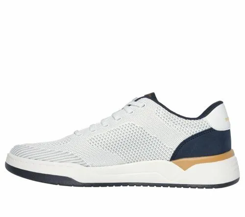 Relaxed Fit Corliss 8211 Dorset White Men SKECHERS SlipOn
