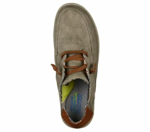 Relaxed Fit Melson 8211 Planon Taupe Men SKECHERS SlipOn