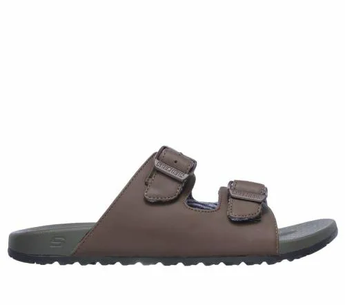 Relaxed Fit Pelem 8211 Rolento Chocolate Men SKECHERS Sandals