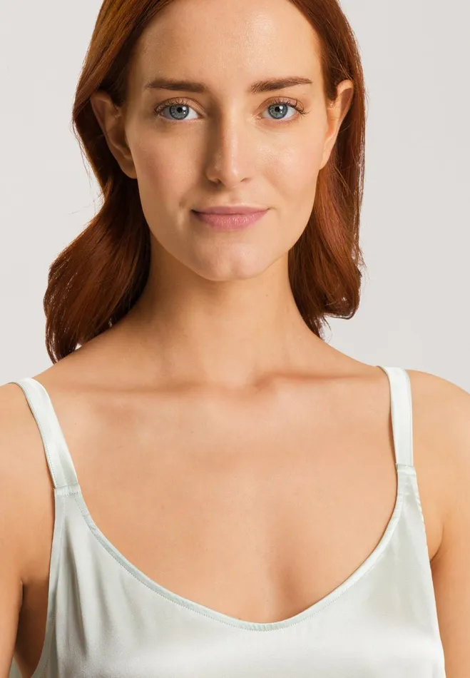 Relaxed Silk Camisole White Sage Women HANRO Pajama Tops