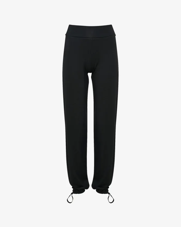 Repetto Jazz Women Viscose Jazz Pants With Fold Over Waistband