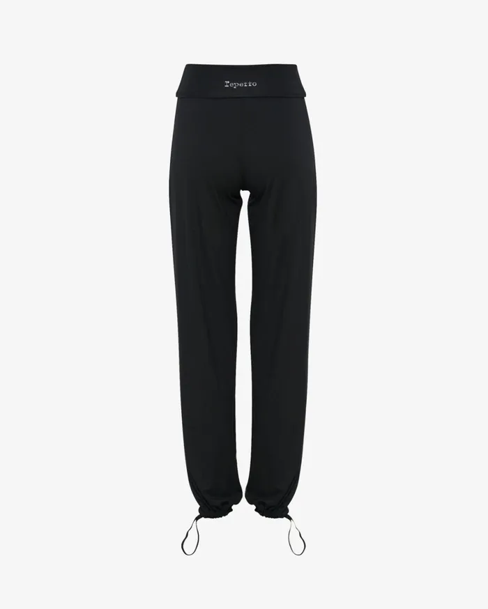 Repetto Jazz Women Viscose Jazz Pants With Fold Over Waistband