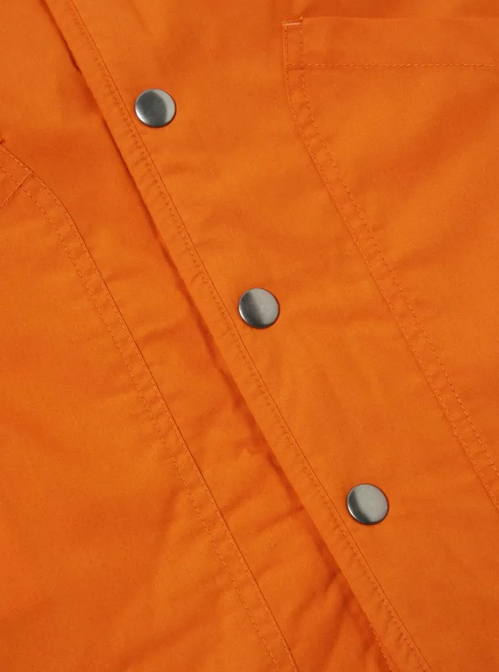 Reversible Simple Hooded Jacket In OrangeSand Recycle Men Universal Works Coats and Outerwear