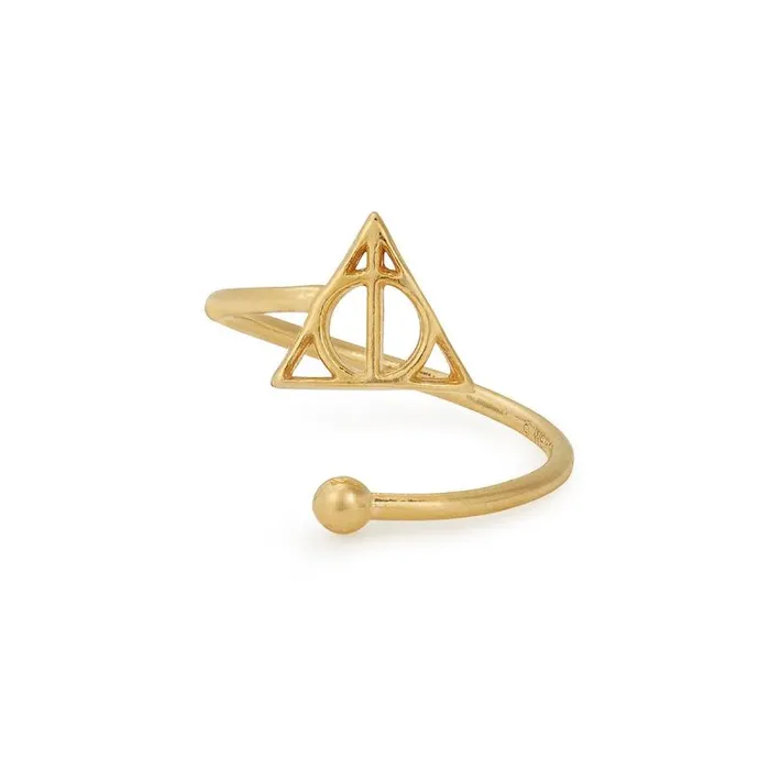 Rings Women Alex And Ani Harry Potter Deathly Hallows Ring Wrap Sterling Silver