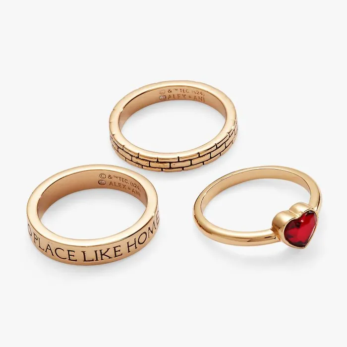 Rings Women Alex And Ani Wizard Of Oz 034There039s No Place Like Home034 Ring Set Gold Rings Women Alex And Ani Wizard Of Oz 034There039s No Place Like Home034 Ring Set Gold