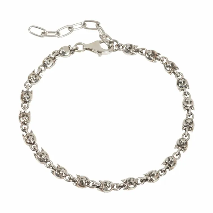 Ripndip Chrome Kitty Bracelet Silver Accessories