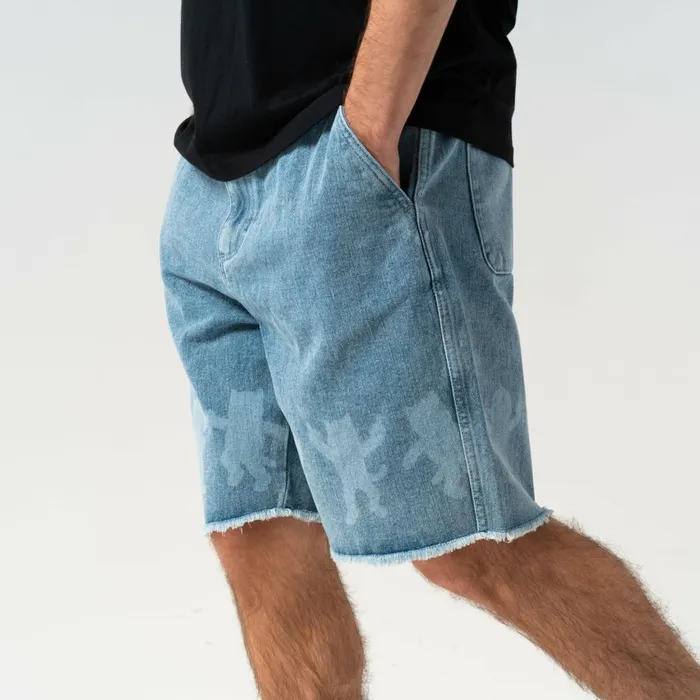 Ripndip Cosmic Nerm Denim Shorts Medium Wash Shorts Ripndip Cosmic Nerm Denim Shorts Medium Wash Shorts