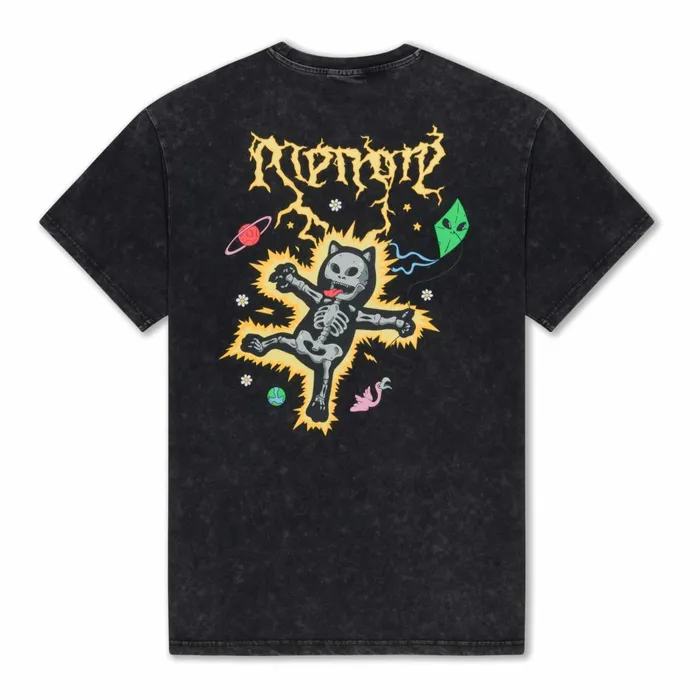 Ripndip Electric Tee Black Wash Short Sleeve Tees