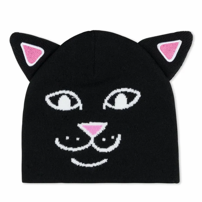 Ripndip Jerm Face Beanie Black Beanies