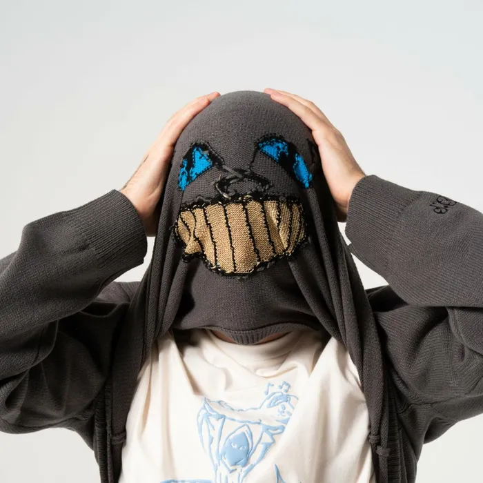 Ripndip Joaquin Knit Sweater Charcoal Knits Sweaters Ripndip Joaquin Knit Sweater Charcoal Knits Sweaters