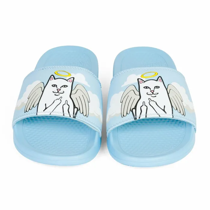 Ripndip Lord Angel Slides Baby Blue Slides Slippers Ripndip Lord Angel Slides Baby Blue Slides Slippers