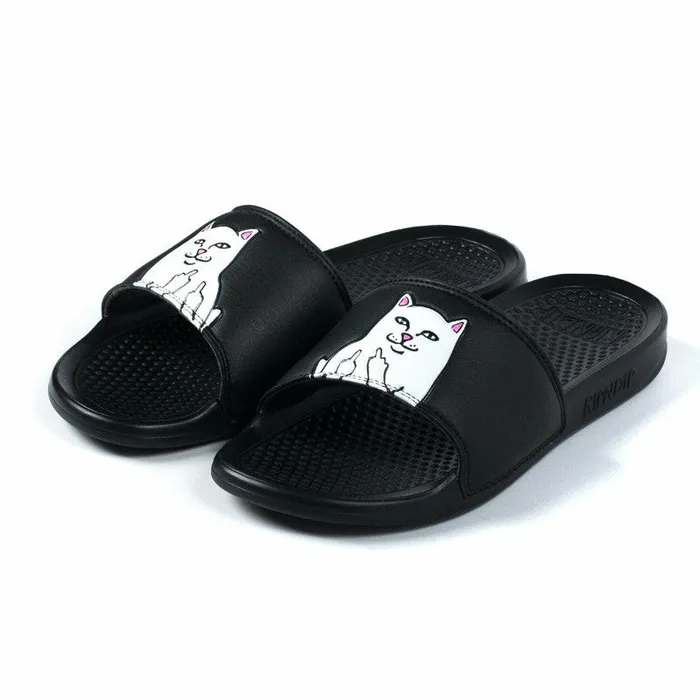 Ripndip Lord Nermal Slides Black Slides Slippers