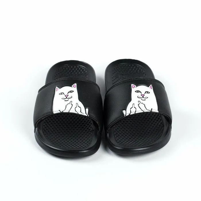 Ripndip Lord Nermal Slides Black Slides Slippers