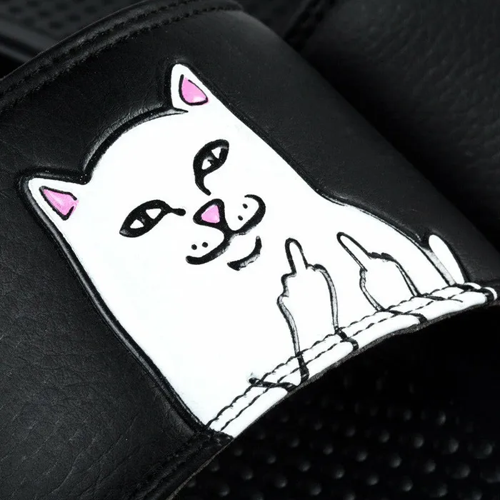 Ripndip Lord Nermal Slides Black Slides Slippers