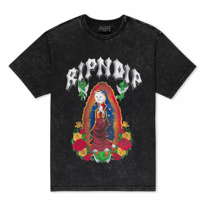 Ripndip Mother Nerm Tee Black Wash Short Sleeve Tees