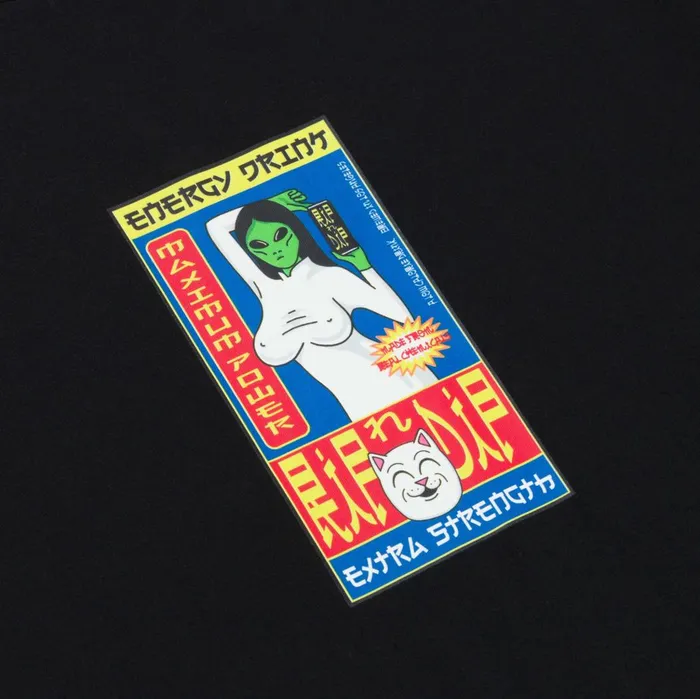 Ripndip Nerms Cans Tee Black Short Sleeve Tees Ripndip Nerms Cans Tee Black Short Sleeve Tees