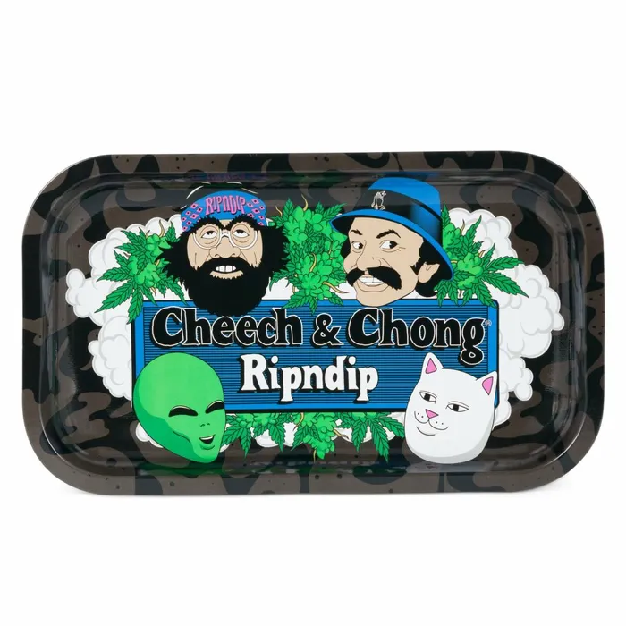 Ripndip Smoke One Rolling Tray With Lid Black Shop 420