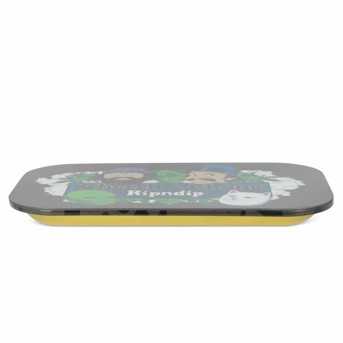 Ripndip Smoke One Rolling Tray With Lid Black Shop 420 Ripndip Smoke One Rolling Tray With Lid Black Shop 420