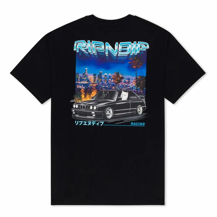 Ripndip Vroom Vroom Tee Black Short Sleeve Tees