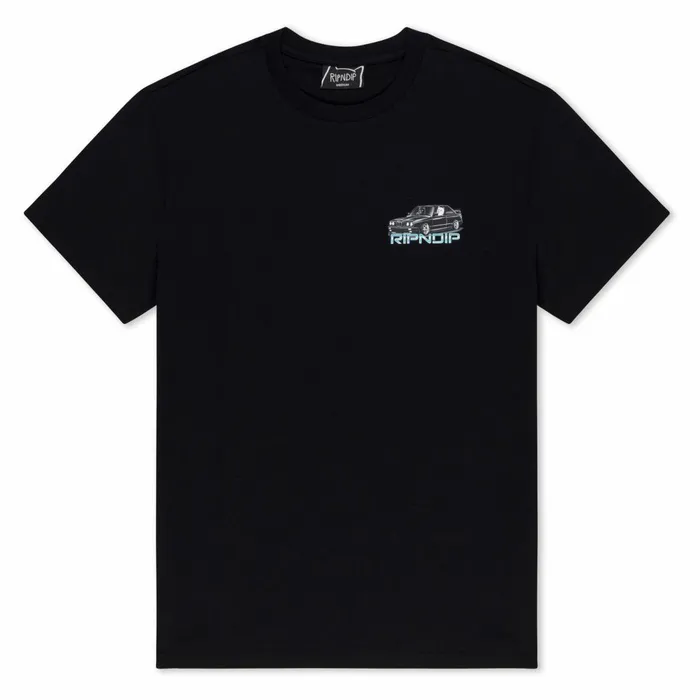 Ripndip Vroom Vroom Tee Black Short Sleeve Tees Ripndip Vroom Vroom Tee Black Short Sleeve Tees
