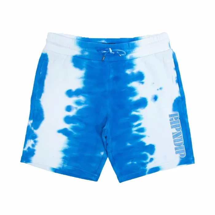 Ripndip Wilshire Sweatshorts Blue Stripe Dye Sweats