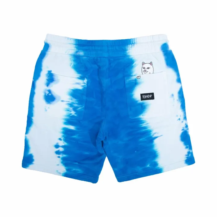 Ripndip Wilshire Sweatshorts Blue Stripe Dye Sweats Ripndip Wilshire Sweatshorts Blue Stripe Dye Sweats