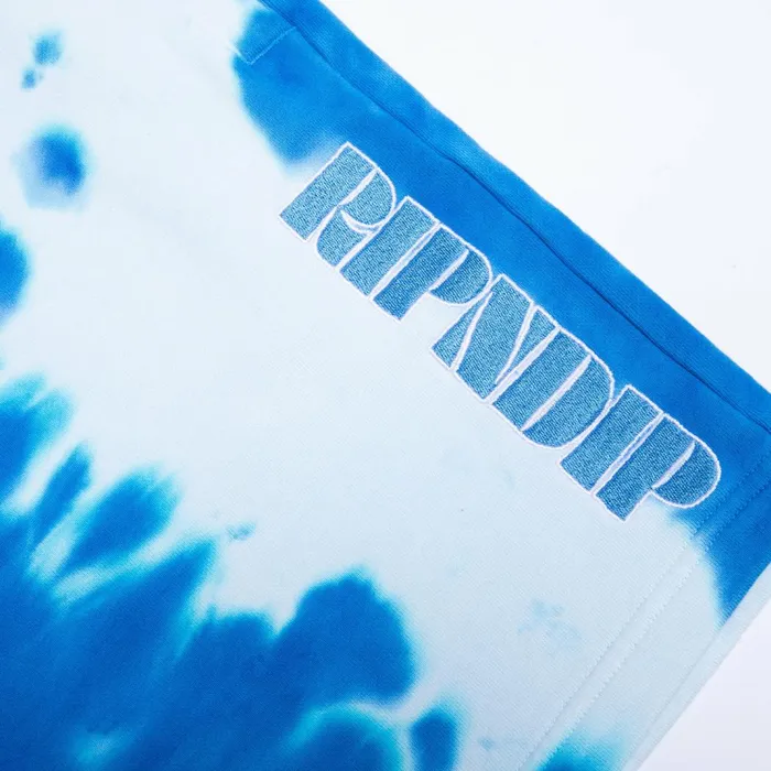 Ripndip Wilshire Sweatshorts Blue Stripe Dye Sweats Ripndip Wilshire Sweatshorts Blue Stripe Dye Sweats